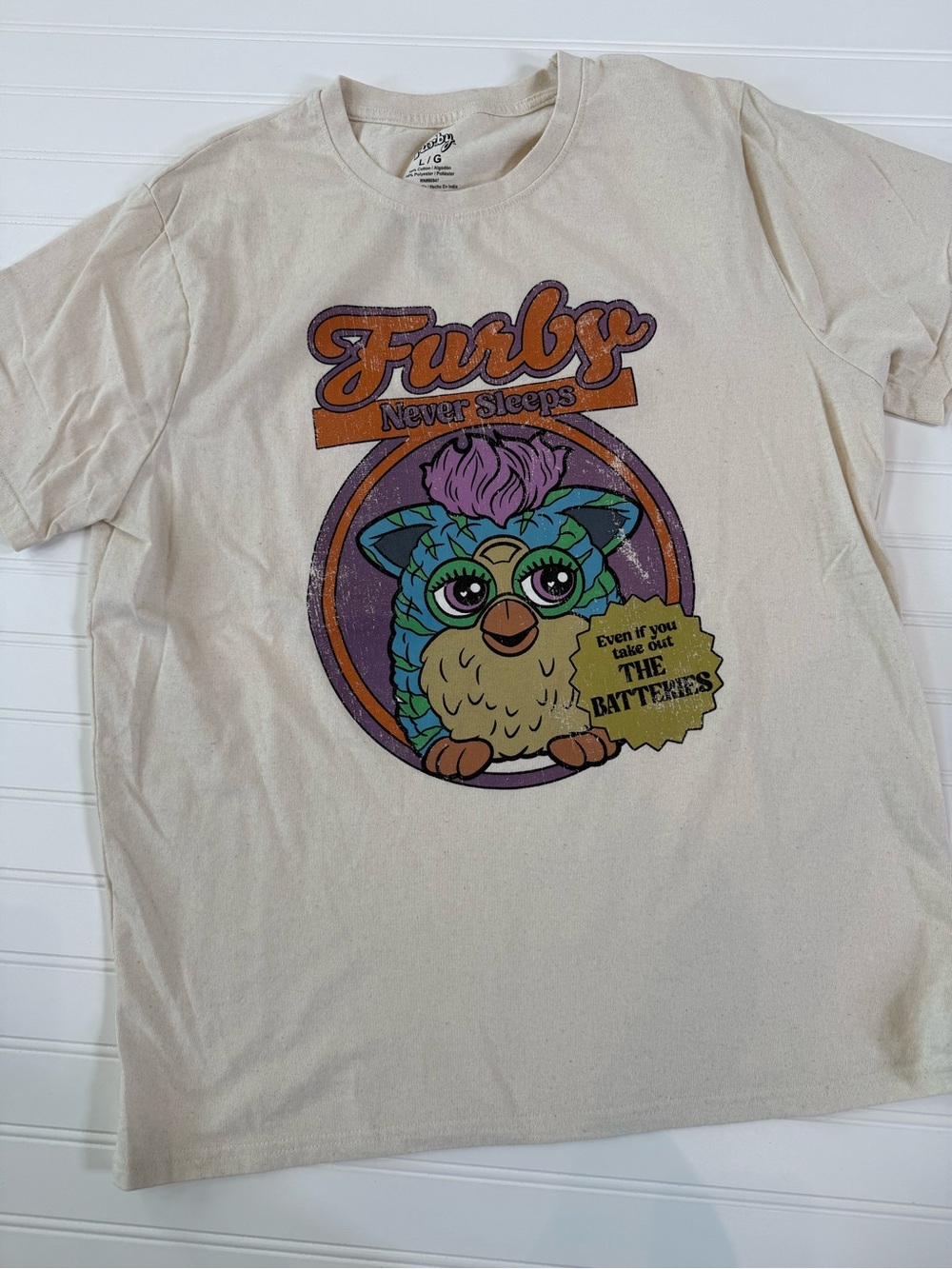 Furby Never Sleeps Tee